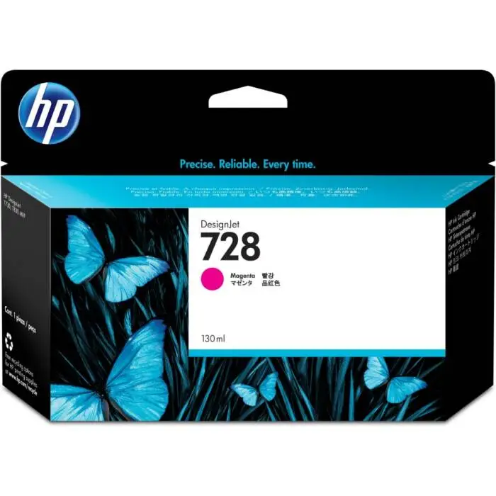 Hp 728-F9J66A Kırmızı Orijinal Kartuş Yüksek Kapasiteli - 1