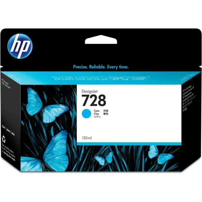 Hp 728-F9J67A Mavi Orijinal Kartuş Yüksek Kapasiteli - 1