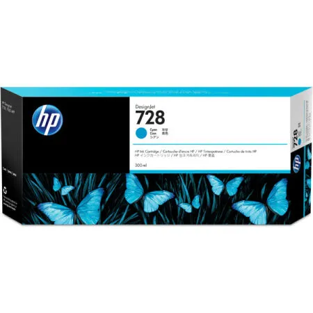 HP 728-F9K17A Cyan Original Cartridge - Hp