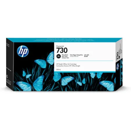 Hp 730-P2V73A Photo Black Original Cartridge High Capacity - Hp