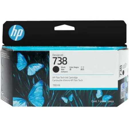 HP 738 - 498N4A Black Original Cartridge - Hp