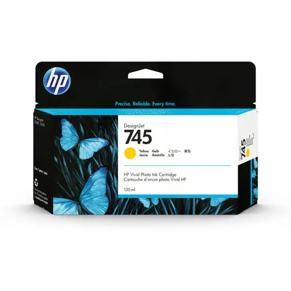 Hp 745-F9J96A Sarı Orijinal Kartuş - 1