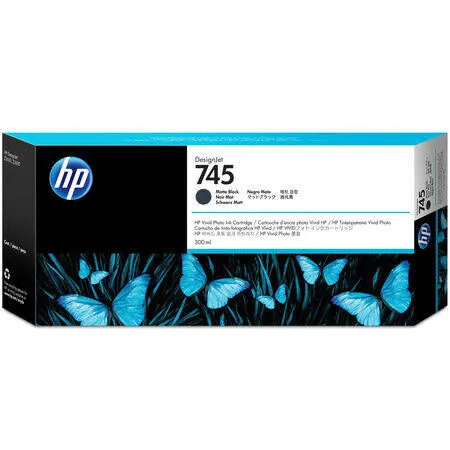 Hp 745-F9K05A Mat Siyah Orijinal Kartuş Yüksek Kapasiteli - Hp