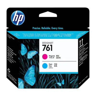 Hp 761-CH646A Orijinal Kırmızı Ve Mavi Baskı Kafası - 1