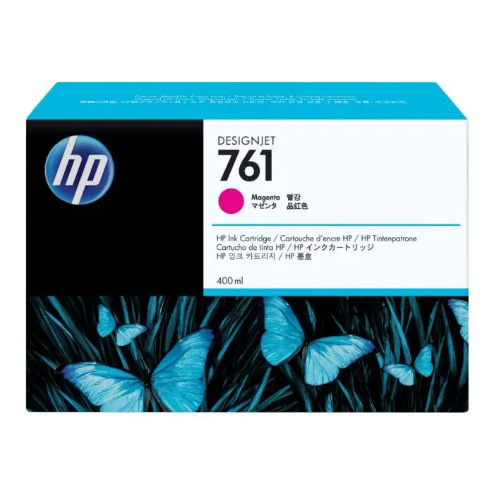 Hp 761-CM993A Kırmızı Orijinal Kartuş - 1