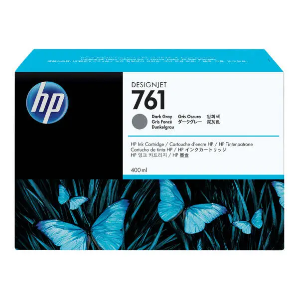 Hp 761-CM996A Koyu Gri Orijinal Kartuş - 1