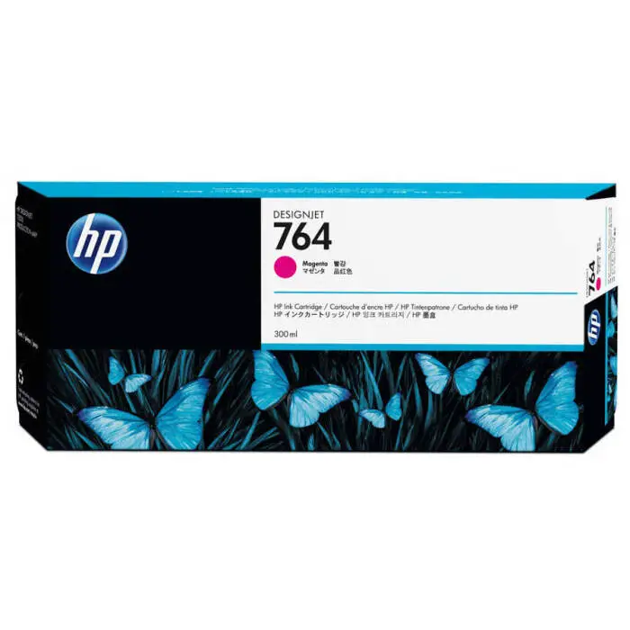 Hp 764-C1Q14A Kırmızı Orijinal Kartuş - 1