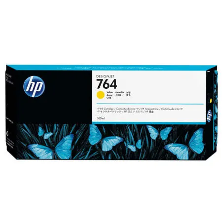 Hp 764-C1Q15A Sarı Orijinal Kartuş - Hp