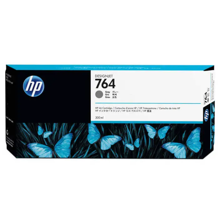 Hp 764-C1Q18A Gri Orijinal Kartuş - 1