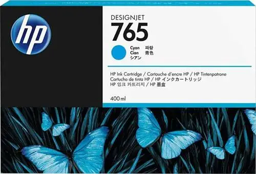 Hp 765-F9J52A Mavi Orijinal Kartuş - 1