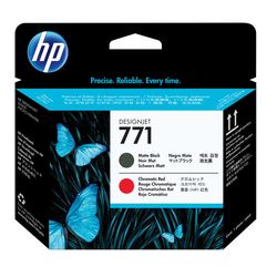 Hp 771-CE017A Mat Siyah-Kromatik Kırmızı Baskı Kafası - Hp