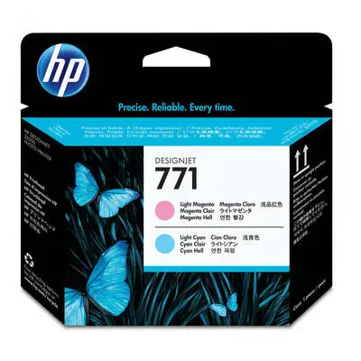 Hp 771-CE019A Orijinal Açık Mavi & Açık Kırmızı Baskı Kafası - 1