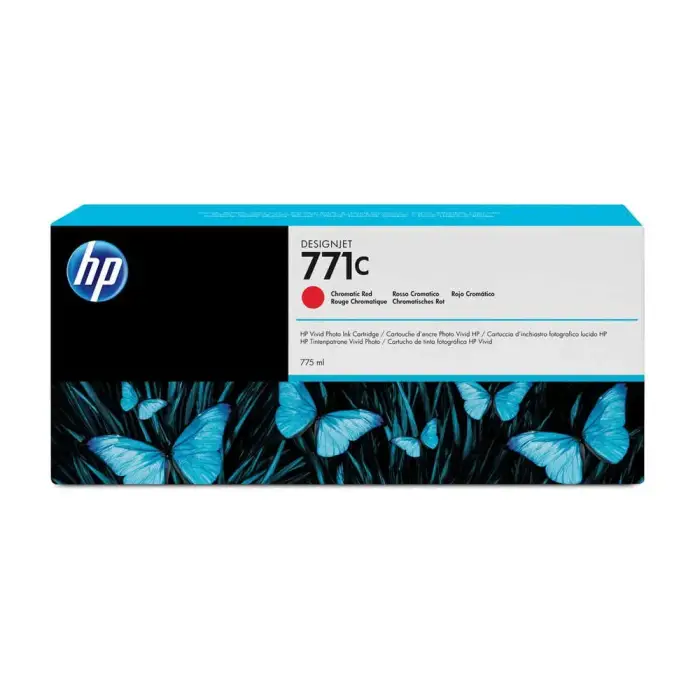 Hp 771c-B6Y08A Kromatik Kırmızı Orijinal Kartuş - 1