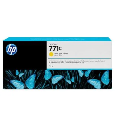 Hp 771c-B6Y10A Sarı Orijinal Kartuş - Hp