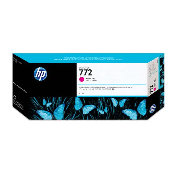 Hp 772-CN629A Kırmızı Orijinal Kartuş - 1