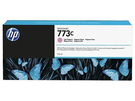 Hp 773c-C1Q41A Açık Kırmızı Orijinal Kartuş - 1