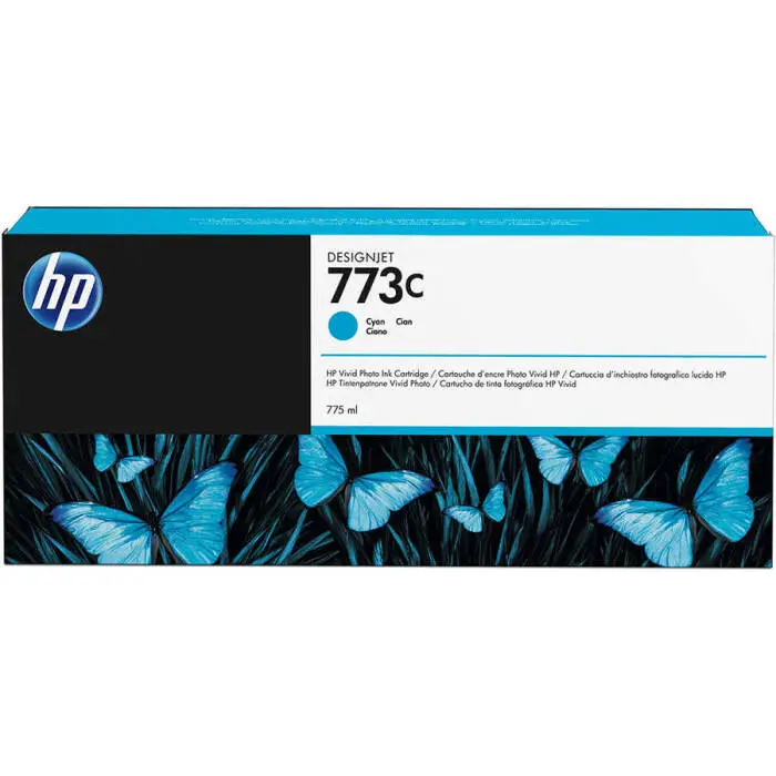 Hp 773c-C1Q42A Mavi Orijinal Kartuş - 1