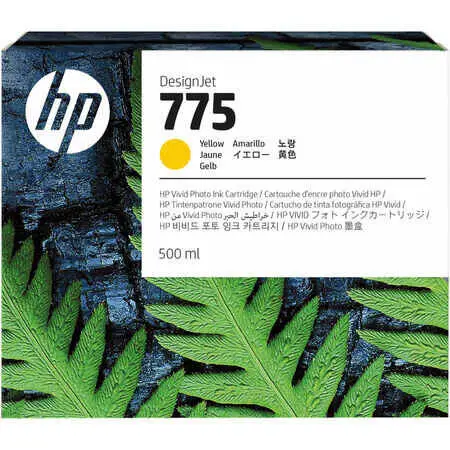 Hp 775-1XB19A Sarı Orijinal Kartuş - 1