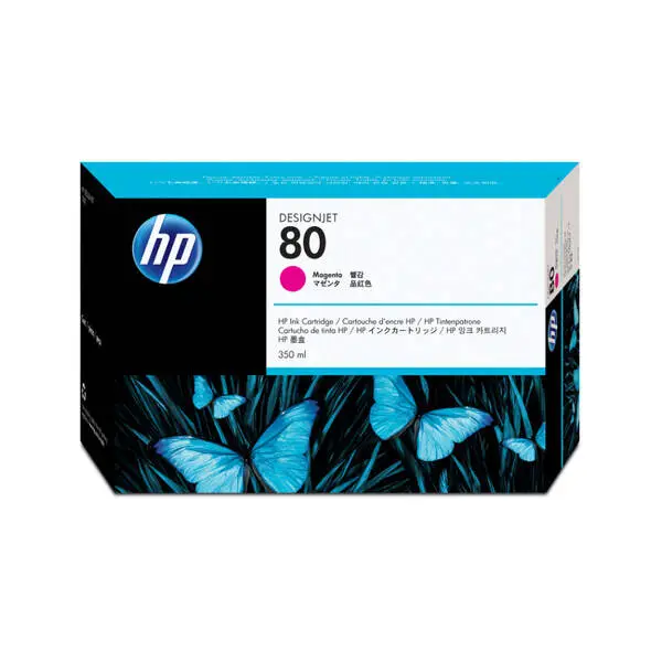 Hp 80-C4847A Kırmızı Orijinal Kartuş Yüksek Kapasiteli - 1