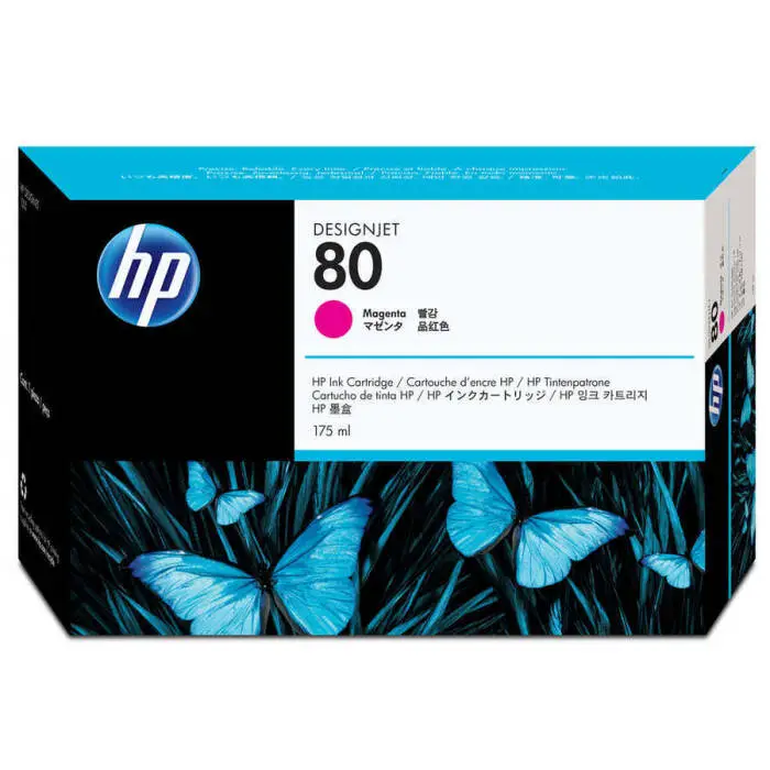 Hp 80-C4874A Kırmızı Orijinal Kartuş - 1