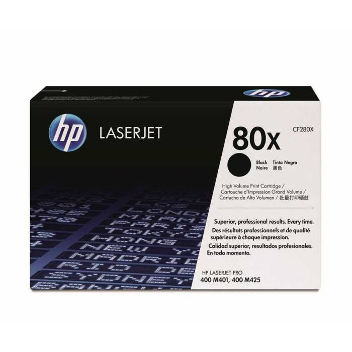 HP 80X-CF280X Orjinal Toner - 1