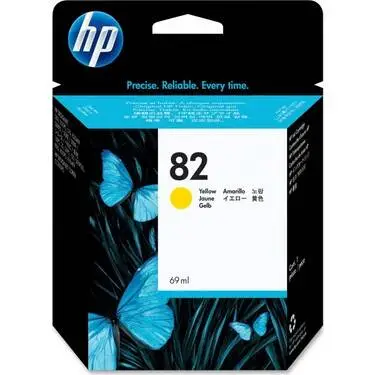 Hp 82-C4913A Sarı Orijinal Kartuş Yüksek Kapasiteli - 1