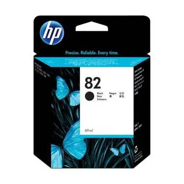 HP 82-CH565A Original Black Cartridge - 1