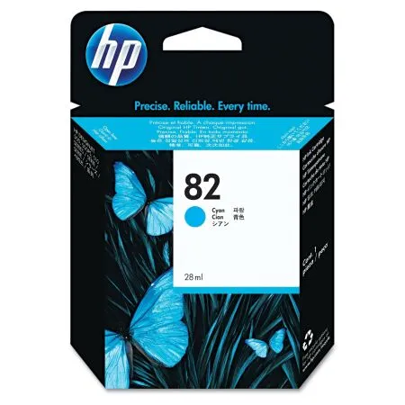 Hp 82-CH566A Orijinal Mavi Kartuş - Hp