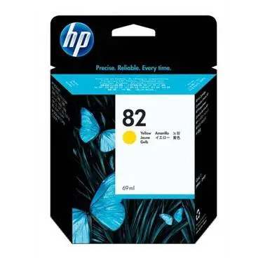 HP 82-CH568A Original Yellow Cartridge - 1
