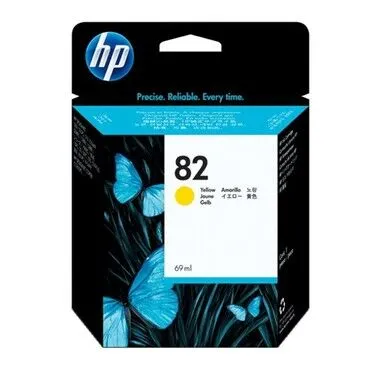 Hp 82-CH568A Orijinal Sarı Kartuş - Hp