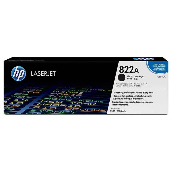 HP 822A C8550A Original Black Toner - 1