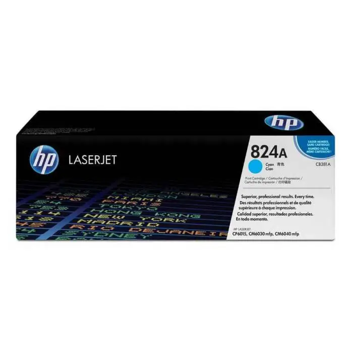 HP 824A CB381A Original Cyan Toner - 1