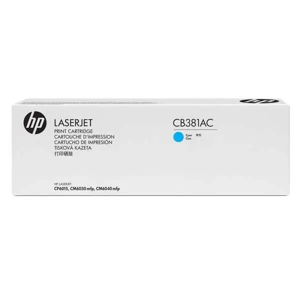 Hp 824A-CB381YC Mavi Orijinal Toner - 1