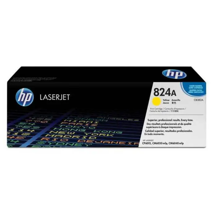 HP 824A CB382A Original Yellow Toner - 1