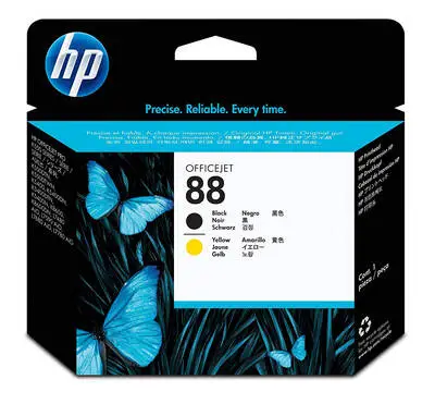 Hp 88-C9381A Orijinal Siyah Ve Sarı Baskı Kafası - 1