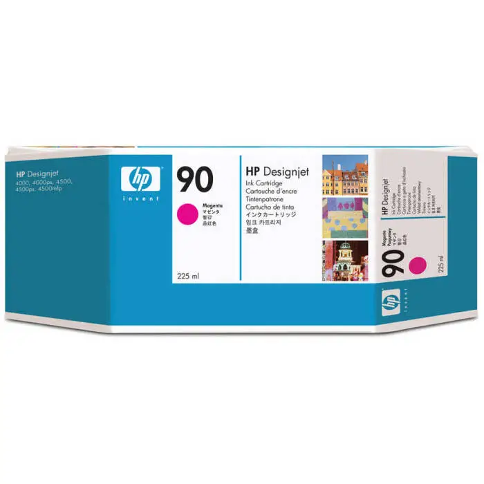 HP 90 C5062A Kırmızı Orijinal Kartuş - 1