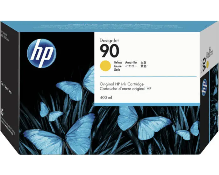 Hp 90-C5065A Sarı Orijinal Kartuş Yüksek Kapasiteli - 1