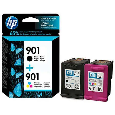 HP 901 Original Cartridge 2 Pack - 1