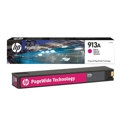 Hp - Hp 913A-F6T78AE Orjinal Kırmızı Kartuş