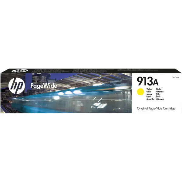 Hp 913A-F6T79AE Orijinal Sarı Kartuş - 1