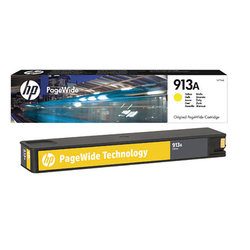 Hp - Hp 913A-F6T79AE Orjinal Sarı Kartuş