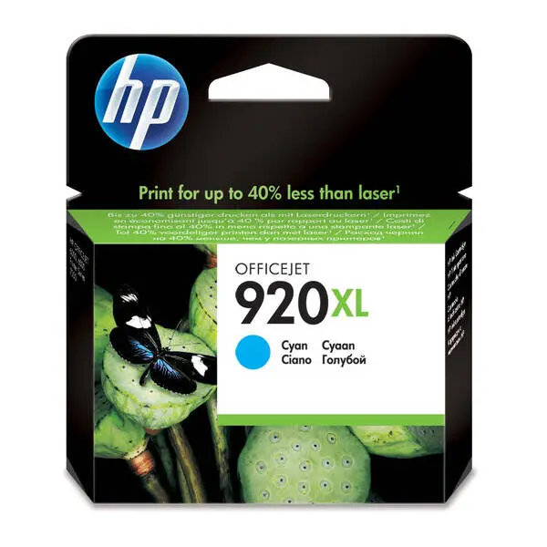 HP 920XL-CD972A Cyan High Capacity Original Cartridge - 1