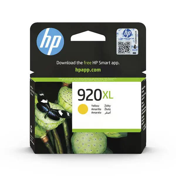 HP 920XL-CD974A Yellow High Capacity Original Cartridge - 1