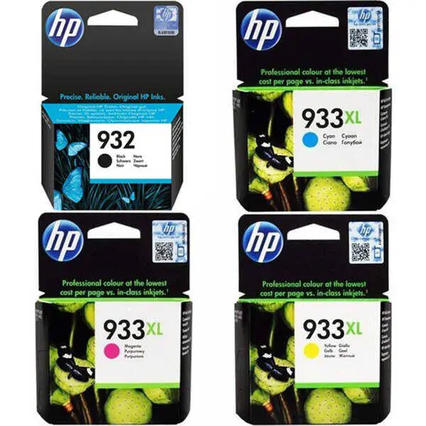 Hp 932 / Hp 933XL Orijinal Kartuş 4 Lü Set - 1