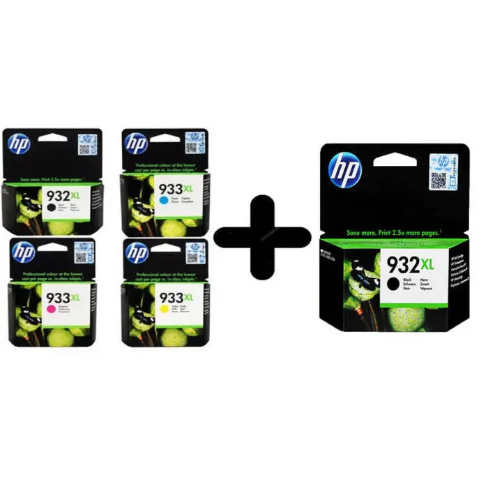 Hp 932XL/Hp 933XL + 932XL Orijinal Kartuş Paketi - 1