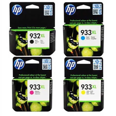 Hp 932XL / Hp 933XL Orijinal Kartuş 4 Lü Set - Hp