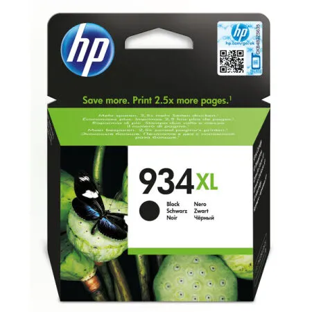 HP 934XL-C2P23AE Black High Capacity Original Cartridge - Hp