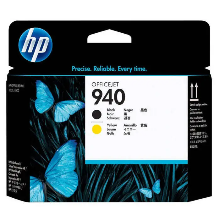 Hp 940-C4900A Orijinal Siyah Ve Sarı Baskı Kafası - 1