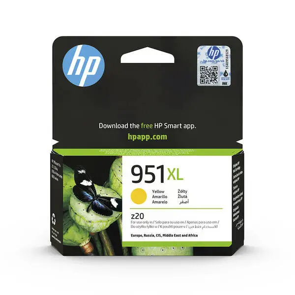Hp 951XL-CN048AE Orijinal Sarı Kartuş - 1