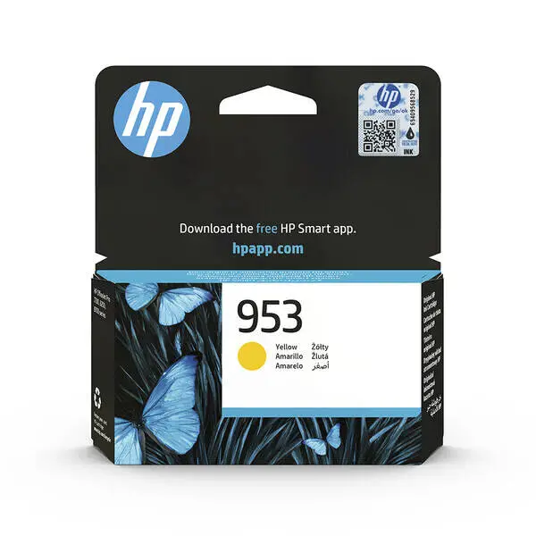 HP 953-F6U14A Sarı Orijinal Kartuş - 1